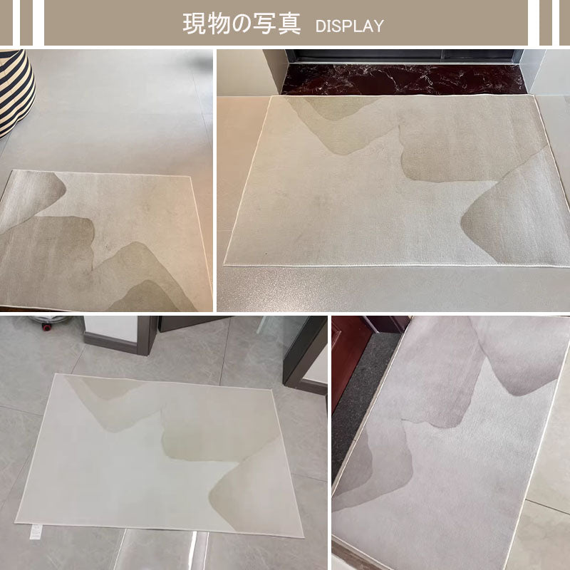 Casaconer | カーペット・厚手・洗えるラグ・滑り止め付・床暖房・北欧・シンプル・120×160