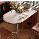 Casaconer | ダイニングテーブル・テーブル・折りたたみ・4人・6人・折り畳みダイニングテーブル・セラミック・テーブルのみ・ダイニング・幅160/180・シンプル・4人掛け用・6人掛け用・おしゃれ・食卓・北欧・アンティーク風・カフェ風・テーブル単品