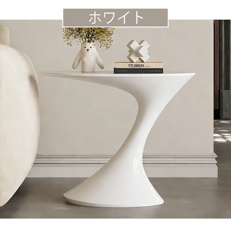 繊維強化プラスチック サイドテーブル 北欧 モダン 小型 コーヒーテーブル ソファサイド ベッドサイドテーブル ブラック 黒 ホワイト 白 レッド 赤 高級感 おしゃれ 新居 マンション インテリア 家具