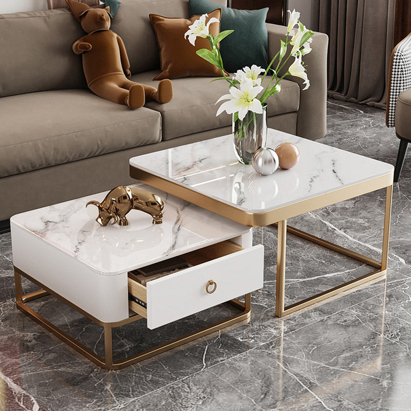 Casaconer | テーブル・セラミックテーブル・セラミック・北欧・おしゃれ・シンプル・かわいい・リビングテーブル・リビング・一人暮らし・収納付