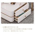 Casaconer | ネストテーブル・セラミックテーブル・リビングテーブル・収納付・幅60・幅50