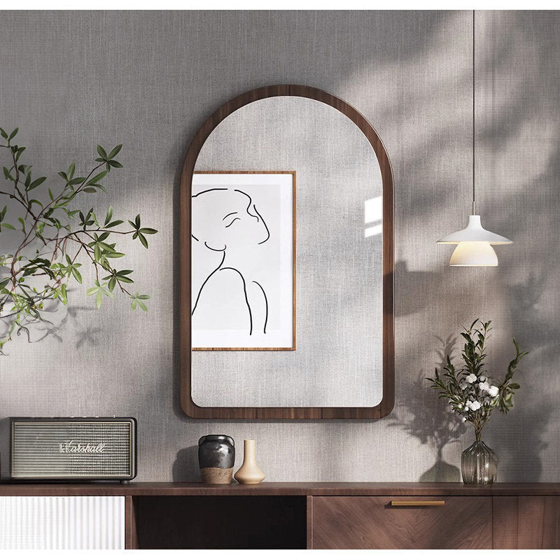 Casaconer | 完成品・鏡・壁掛け・楕円形・丸型・46・×・60・cm・おしゃれ・オーバル・鏡・ミラー・ウォールミラー・壁掛け鏡・ラウンドミラー・北欧・玄関鏡・リビング鏡・オーバル型・オーバルミラー・玄関・洗面所・洗面台・洗面・姿見・鏡・ミラー・壁・掛け