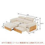 Casaconer | ソファー・北欧・韓国インテリア・韓国・おしゃれ・かわいい・3人掛け・5人掛け