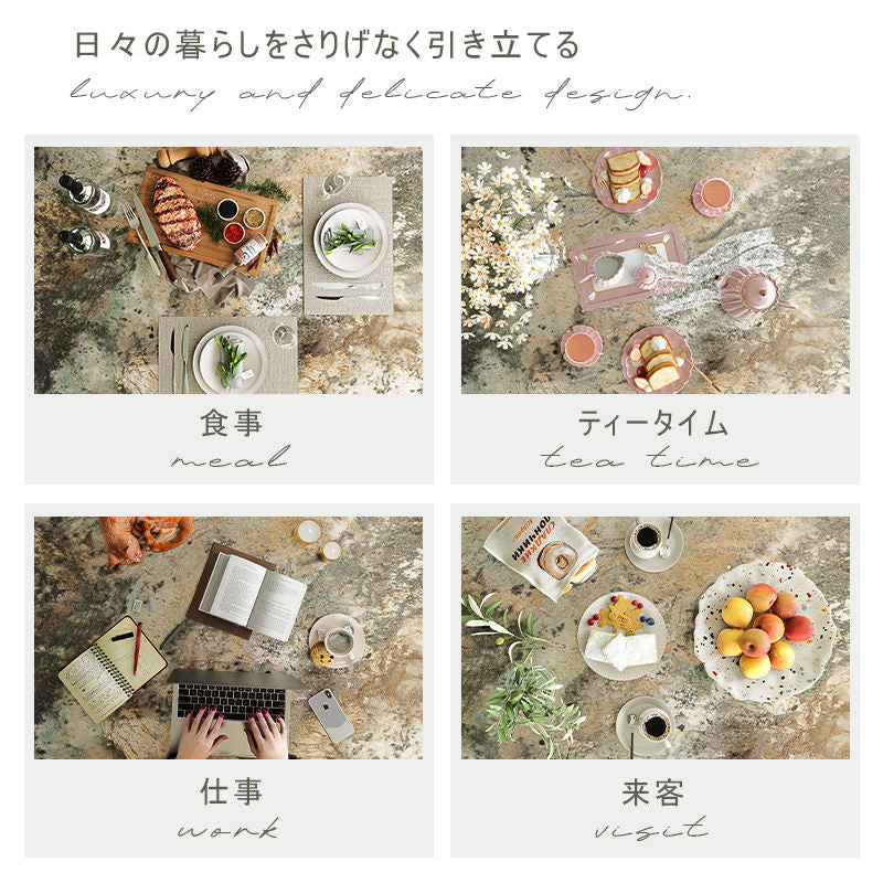 Casaconer | ダイニングテーブル・セラミックテーブル・セラミック天板・セラミック・おしゃれ・北欧・リビングテーブル・幅80