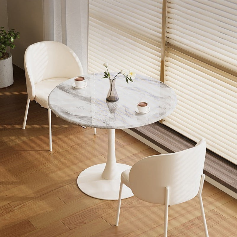 ダイニングテーブル 丸 100 テーブル セラミックテーブル セラミック天板 食事テーブル テーブル リビングテーブル 幅80 2人用 4人用 テーブル単品 セラミック 耐高温 お手入れ簡単 おしゃれ グレー ホワイト 北欧 鏡面