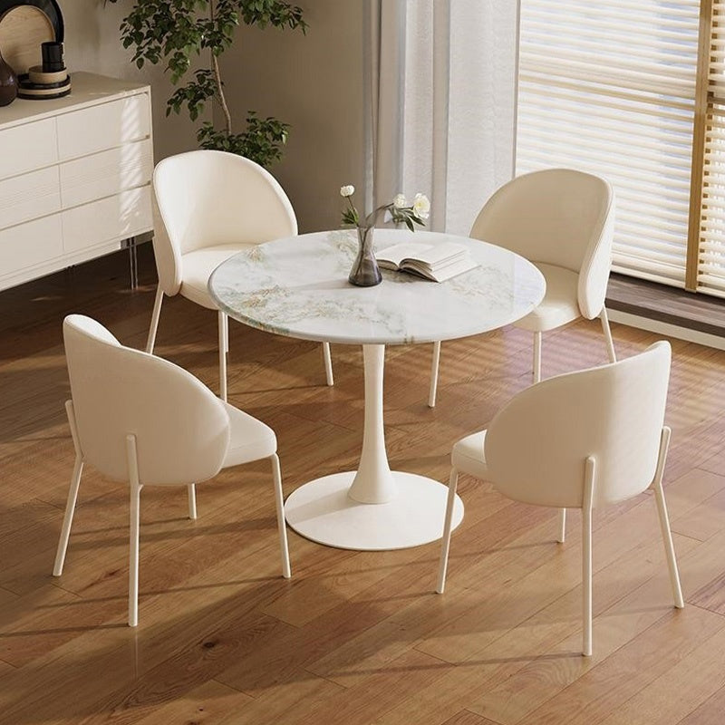 ダイニングテーブル 丸 100 テーブル セラミックテーブル セラミック天板 食事テーブル テーブル リビングテーブル 幅80 2人用 4人用 テーブル単品 セラミック 耐高温 お手入れ簡単 おしゃれ グレー ホワイト 北欧 鏡面