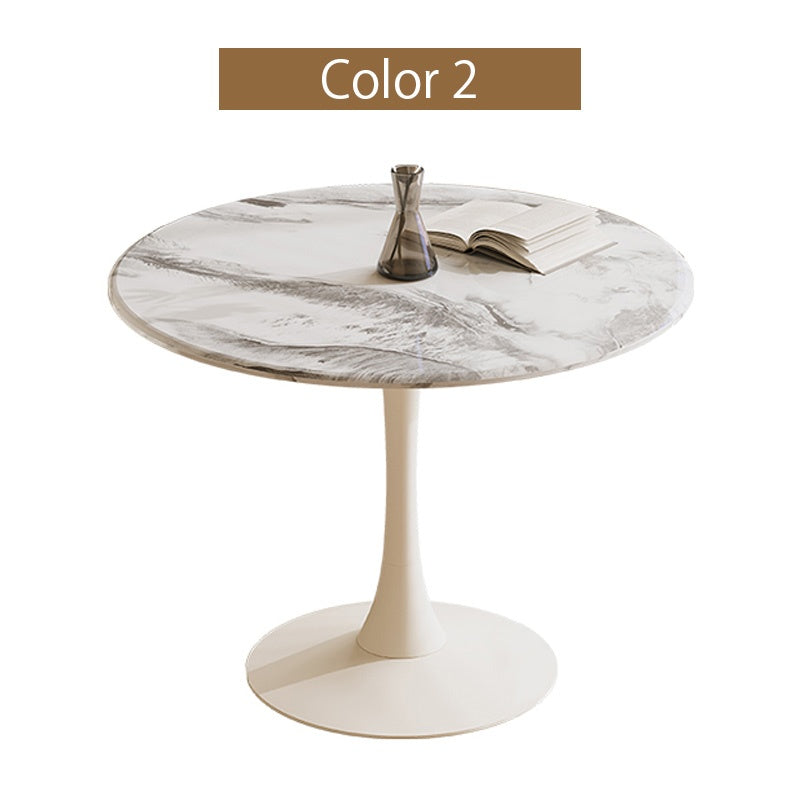 ダイニングテーブル 丸 100 テーブル セラミックテーブル セラミック天板 食事テーブル テーブル リビングテーブル 幅80 2人用 4人用 テーブル単品 セラミック 耐高温 お手入れ簡単 おしゃれ グレー ホワイト 北欧 鏡面