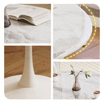 ダイニングテーブル 丸 100 テーブル セラミックテーブル セラミック天板 食事テーブル テーブル リビングテーブル 幅80 2人用 4人用 テーブル単品 セラミック 耐高温 お手入れ簡単 おしゃれ グレー ホワイト 北欧 鏡面