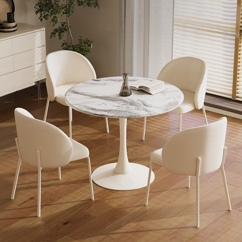 ダイニングテーブル 丸 100 テーブル セラミックテーブル セラミック天板 食事テーブル テーブル リビングテーブル 幅80 2人用 4人用 テーブル単品 セラミック 耐高温 お手入れ簡単 おしゃれ グレー ホワイト 北欧 鏡面