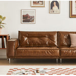 Casaconer | ソファ・レザー・おしゃれ・北欧・シンプル・ナチュラル・リビングソファ・3人掛け・2人掛け