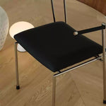 Casaconer | ダイニングチェア・木製背もたれ・スチール脚・幅50cm・肘掛けあり/なし・モダン・シンプル