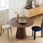 Casaconer | ダイニングテーブル・無垢材天板・セラミック天板・丸食卓・2人/4人/6人掛け・高さ75cm