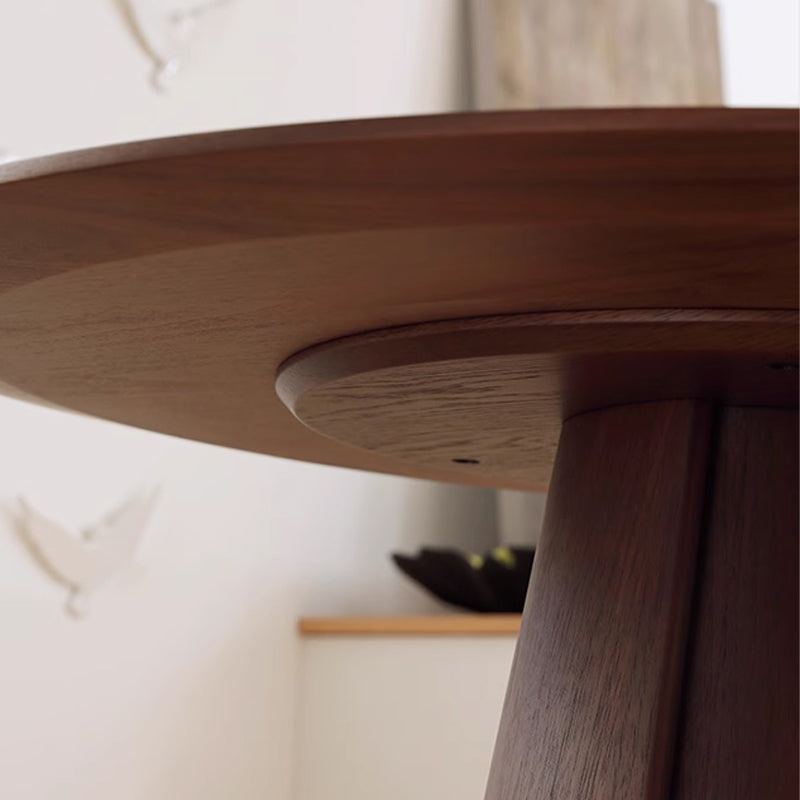 Casaconer | ダイニングテーブル・無垢材天板・セラミック天板・丸食卓・2人/4人/6人掛け・高さ75cm