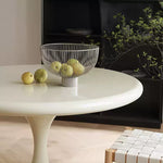 Casaconer | ダイニングテーブル・丸食卓・白・黒・2色・FRP素材・2人/4人掛け・高さ75cm・おしゃれ