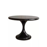 Casaconer | ダイニングテーブル・丸食卓・白・黒・2色・FRP素材・2人/4人掛け・高さ75cm・おしゃれ