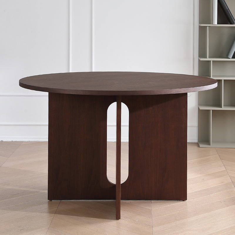 Casaconer | 無垢材ダイニングテーブル・丸食卓・円形・2色・2人/4人/6人掛け・おしゃれ・高さ75cm