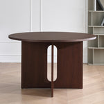 Casaconer | 無垢材ダイニングテーブル・丸食卓・円形・2色・2人/4人/6人掛け・おしゃれ・高さ75cm