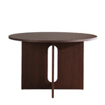 Casaconer | 無垢材ダイニングテーブル・丸食卓・円形・2色・2人/4人/6人掛け・おしゃれ・高さ75cm