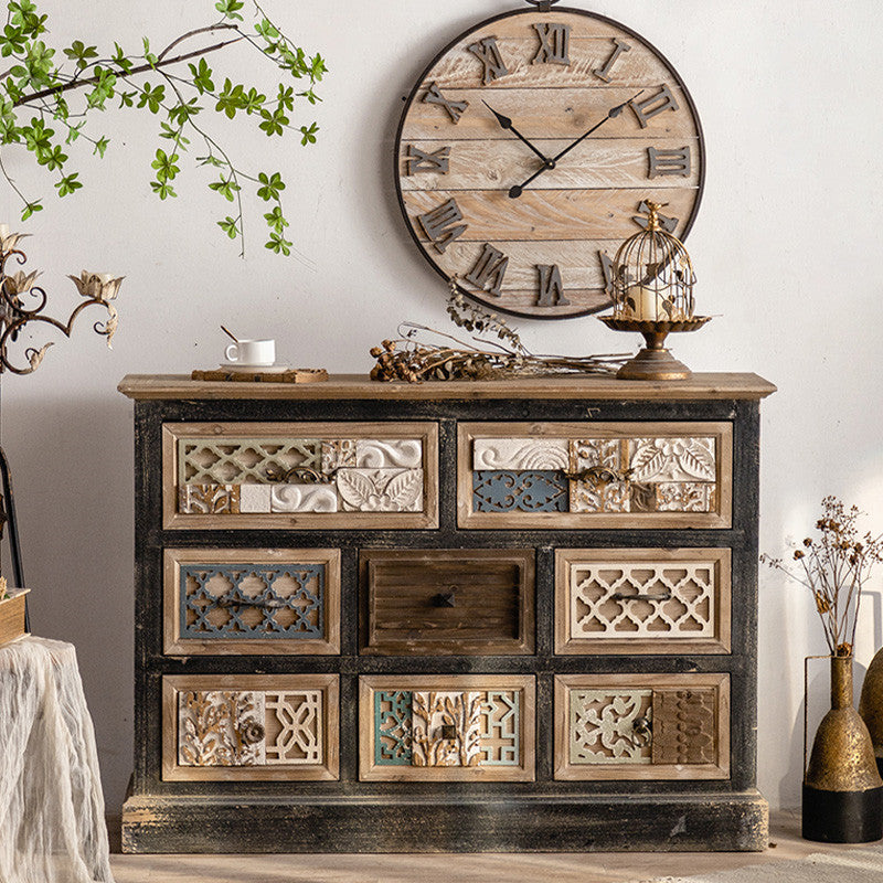 Casaconer | チェスト・おしゃれ・北欧・リビング・収納・収納棚・リビングボード・収納ボックス・収納ケース・オフィス・幅120・高さ86