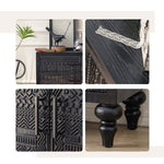 Casaconer | チェスト・おしゃれ・北欧・リビング・収納・収納棚・リビングボード・収納ボックス・収納ケース・オフィス・幅80・高さ76