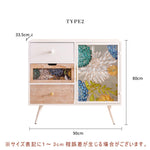 Casaconer | チェスト・北欧・おしゃれ・収納・リビング収納・収納棚・リビング・扉収納・3段