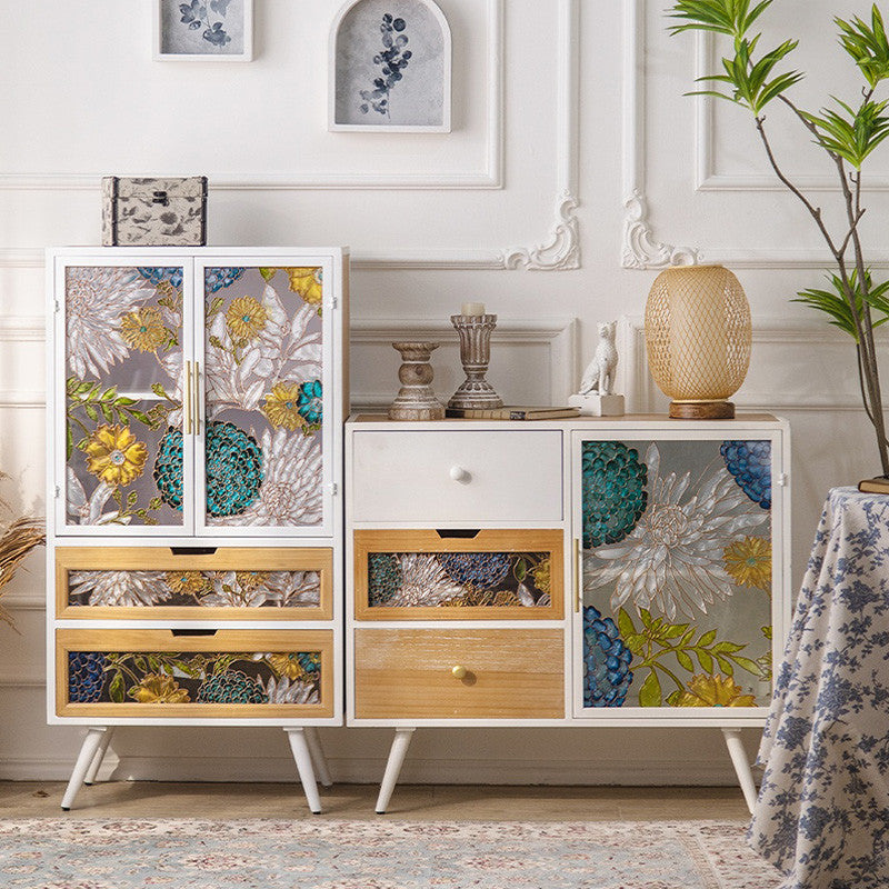 Casaconer | チェスト・北欧・おしゃれ・収納・リビング収納・収納棚・リビング・扉収納・3段