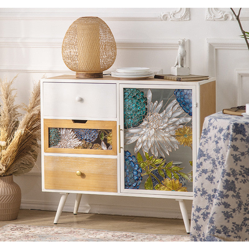 Casaconer | チェスト・北欧・おしゃれ・収納・リビング収納・収納棚・リビング・扉収納・3段