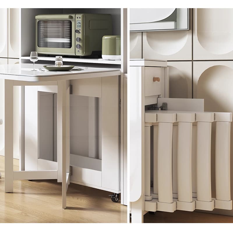 Casaconer | ダイニングテーブル・折りたたみ・4人・6人・折りたたみ・折り畳み・セラミック天板・テーブルのみ・ダイニング・幅150・シンプル・4人掛け用・6人掛け用・おしゃれ・食卓・北欧・アンティーク風・カフェ風・テーブル単品/5点セット