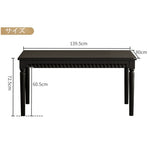 Casaconer | ダイニングテーブル・モダン・北欧・おしゃれ・リビングテーブル・幅140・4人掛け