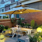 Casaconer | ガーデンパラソル・手動開閉タイプ・丸・幅300cm・日よけ・雨よけ対応・アウトドア