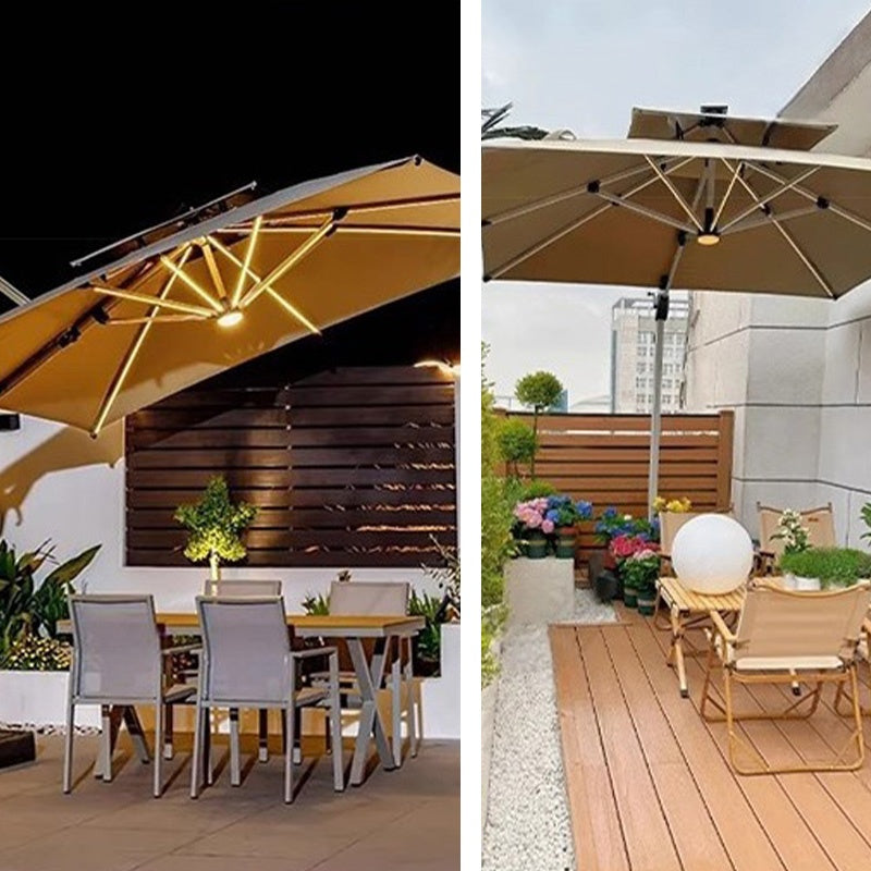 Casaconer | ガーデンパラソル・手動開閉タイプ・丸・幅300cm・日よけ・雨よけ対応・アウトドア