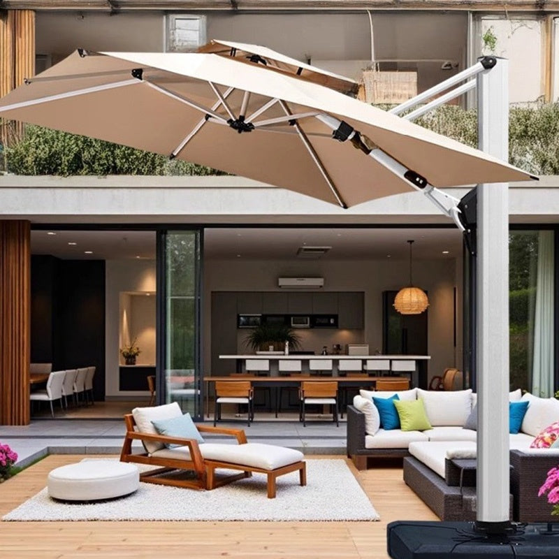 Casaconer | ガーデンパラソル・手動開閉タイプ・丸・幅300cm・日よけ・雨よけ対応・アウトドア