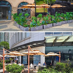 Casaconer | ガーデンパラソル・手動開閉タイプ・丸・幅300cm・日よけ・雨よけ対応・アウトドア