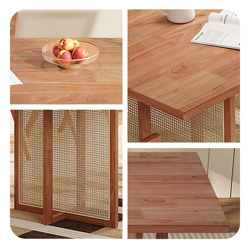 ダイニングテーブル 単品 4人掛け 120 140 160 180 天然木 木製 長方形 ダイニング テーブル 食卓テーブル 4人 4人掛け 4人用 6人用 ナチュラル おしゃれ 北欧 シンプル ラタン 一人暮らし 木製テーブル 食卓テーブル カフェ風 4人 3人 2人