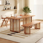 ダイニングテーブル 単品 4人掛け 120 140 160 180 天然木 木製 長方形 ダイニング テーブル 食卓テーブル 4人 4人掛け 4人用 6人用 ナチュラル おしゃれ 北欧 シンプル ラタン 一人暮らし 木製テーブル 食卓テーブル カフェ風 4人 3人 2人