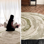 Casaconer | カーペット・おしゃれ・オールシーズン対応・北欧デザイン・ラグマット・絨毯・リビング・寝室・子供部屋・床暖房対応・カラー多数・室内用