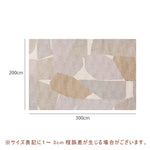 カーペット 洗える おしゃれ 洗濯機 オールシーズン対応 滑り止め ラグ マット ラグマット 160×230 200×300 3畳 北欧デザイン ラグマット 絨毯 リビング 寝室 子供部屋 床暖房対応 室内用長方形