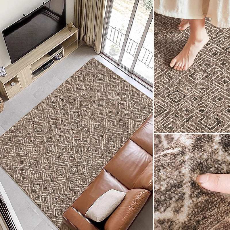 カーペット 洗える おしゃれ 洗濯機 オールシーズン対応 滑り止め ラグ マット ラグマット 160×230 200×300 3畳 北欧デザイン ラグマット 絨毯 リビング 寝室 子供部屋 床暖房対応 室内用長方形