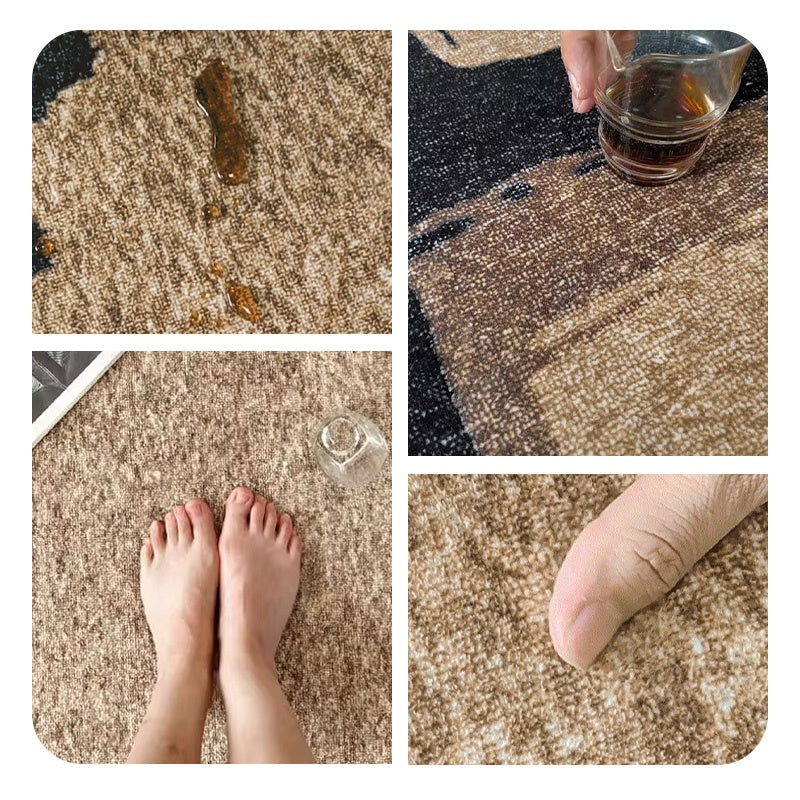 カーペット 洗える おしゃれ 洗濯機 オールシーズン対応 滑り止め ラグ マット ラグマット 160×230 200×300 3畳 北欧デザイン ラグマット 絨毯 リビング 寝室 子供部屋 床暖房対応 室内用長方形