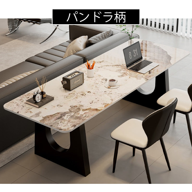 セラミックテーブル セラミック天板 食事テーブル テーブル リビングテーブル 幅120/140/160 4人用 6人用 テーブル セラミック 耐高温 お手入れ簡単 耐摩耗