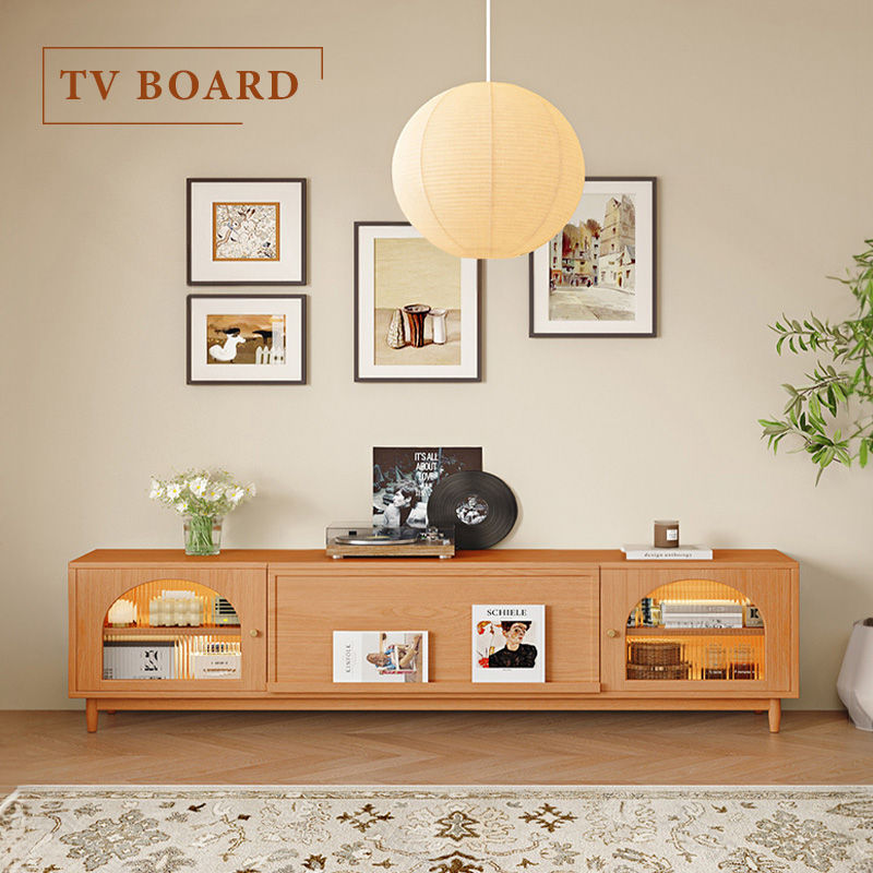 Casaconer | テレビ台・木製・天然木・おしゃれ・モダン・北欧・韓国・ナチュラル・リビング収納・収納・収納棚・リビング・180・奥行き40