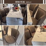 Casaconer | ダイニングチェア・レザー・チェアー・カフェ・おしゃれ・2脚/4脚セット・椅子・チェア・イス・北欧・ヴィンテージ・合皮・シンプル・ダイニングチェアー・ダイニング・椅子・リビング・在宅ワーク・業務用