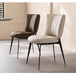 Casaconer | ダイニングチェア・レザー・チェアー・カフェ・おしゃれ・2脚/4脚セット・椅子・チェア・イス・北欧・ヴィンテージ・合皮・シンプル・ダイニングチェアー・ダイニング・椅子・リビング・在宅ワーク・業務用