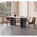 Casaconer | ダイニングチェア・レザー・チェアー・カフェ・おしゃれ・2脚/4脚セット・椅子・チェア・イス・北欧・ヴィンテージ・合皮・シンプル・ダイニングチェアー・ダイニング・椅子・リビング・在宅ワーク・業務用