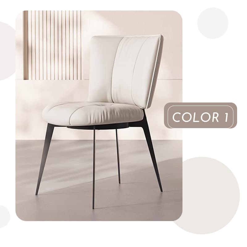 Casaconer | ダイニングチェア・レザー・チェアー・カフェ・おしゃれ・2脚/4脚セット・椅子・チェア・イス・北欧・ヴィンテージ・合皮・シンプル・ダイニングチェアー・ダイニング・椅子・リビング・在宅ワーク・業務用