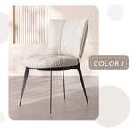 Casaconer | ダイニングチェア・レザー・チェアー・カフェ・おしゃれ・2脚/4脚セット・椅子・チェア・イス・北欧・ヴィンテージ・合皮・シンプル・ダイニングチェアー・ダイニング・椅子・リビング・在宅ワーク・業務用