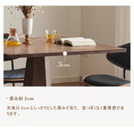 Casaconer | ダイニングテーブル・天然木・無垢材・おしゃれ・北欧・80幅・2人・4人・6人掛け用