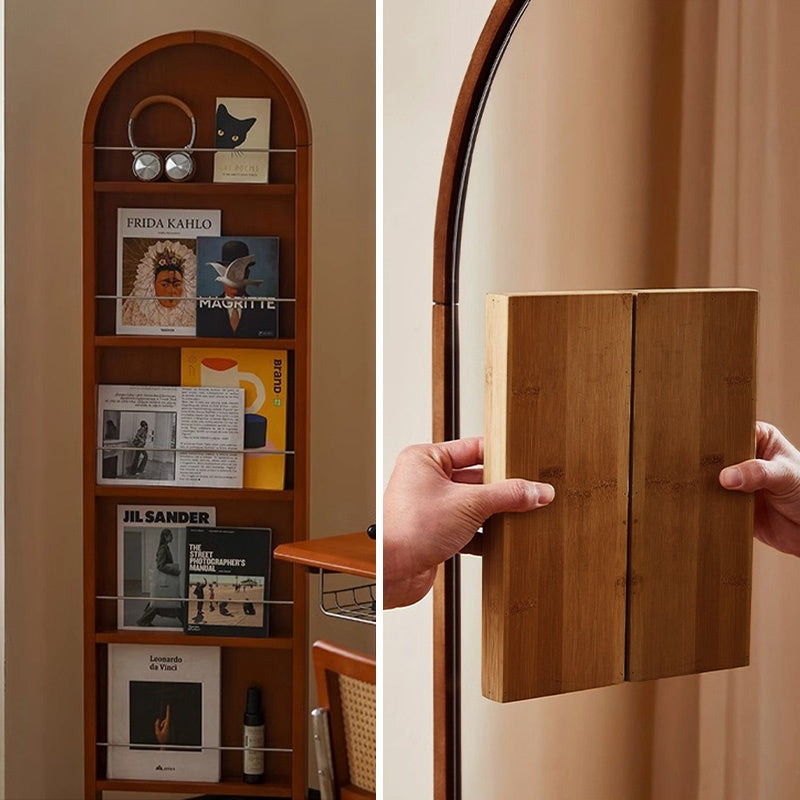 スタンドミラー 全身 ラック 鏡付き 木製 要組立品 全身鏡 収納棚 姿見 収納 鏡 付き ドレッサー メイク コスメ 玄関 リビング収納 ミラー ミラーラック 姿見ドレッサー キャスター付き おしゃれ