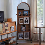 スタンドミラー 全身 ラック 鏡付き 木製 要組立品 全身鏡 収納棚 姿見 収納 鏡 付き ドレッサー メイク コスメ 玄関 リビング収納 ミラー ミラーラック 姿見ドレッサー キャスター付き おしゃれ