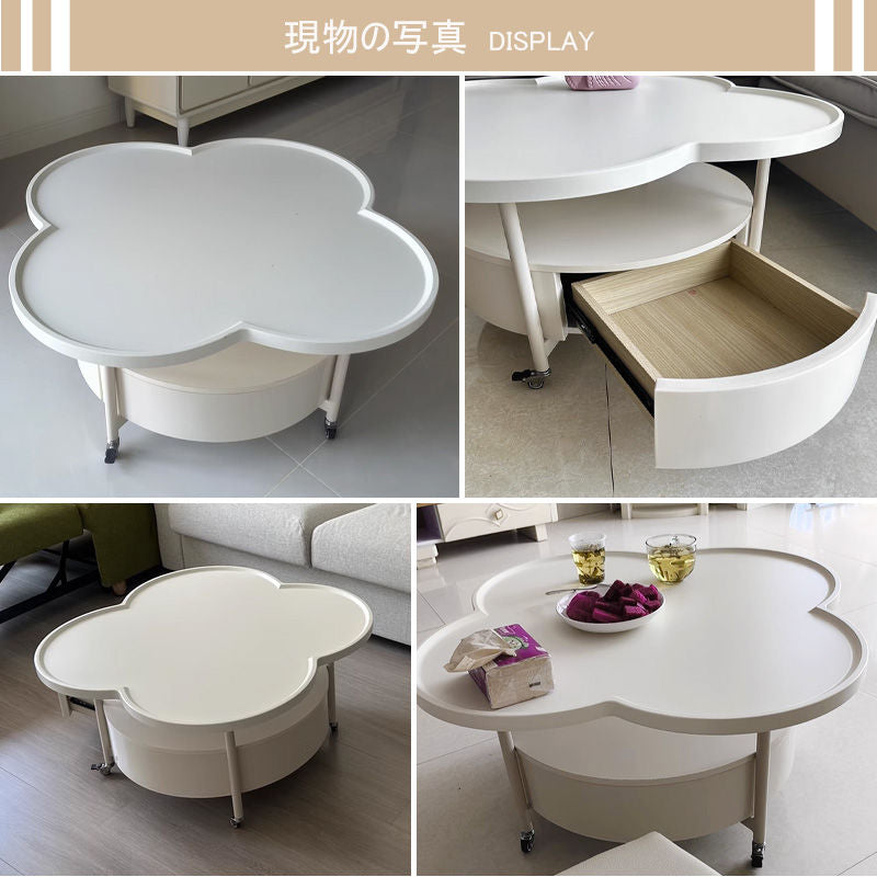 Casaconer | ローテーブル・おしゃれ・モダン・ナチュラル・北欧・リビングテーブル・収納・リビング・幅40